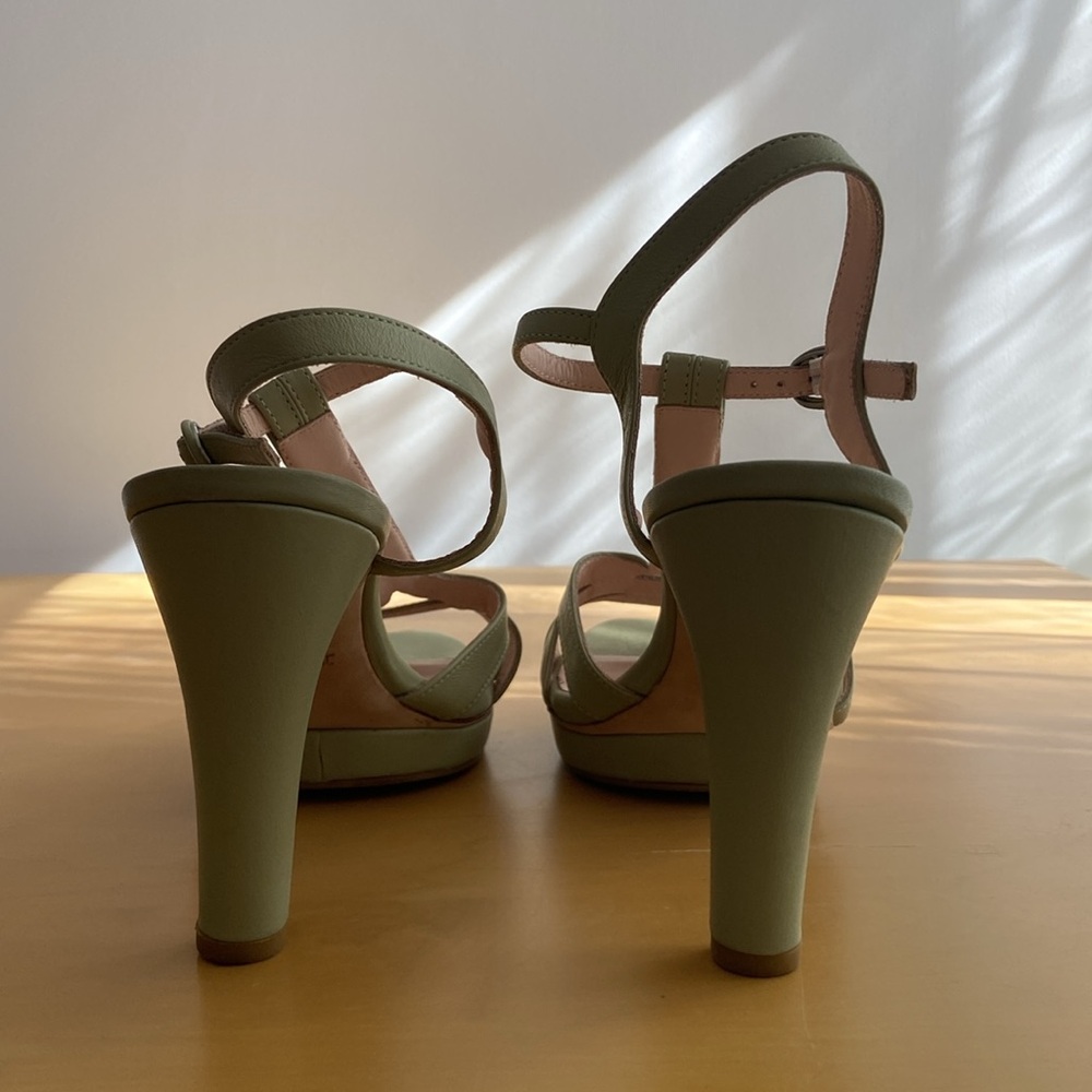 EUC Pale Green Repetto Heels - Picture 5 of 13